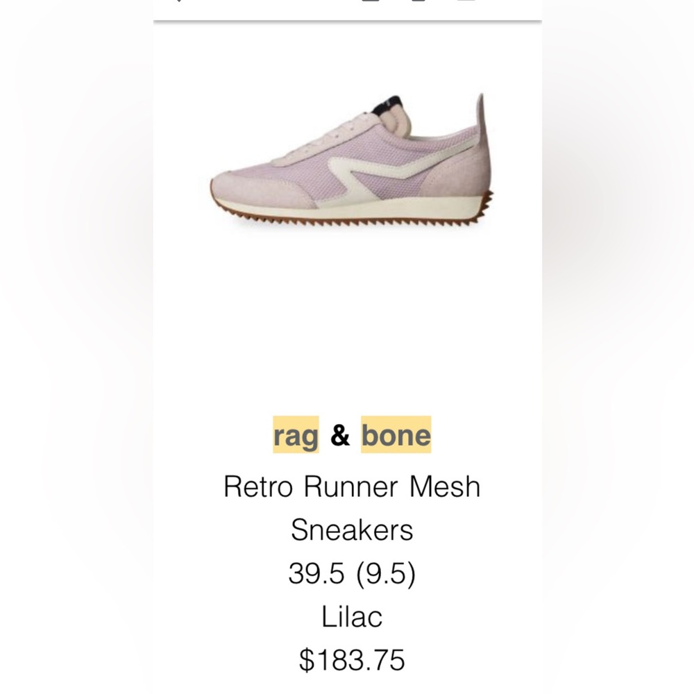 Rag & Bone sneakers